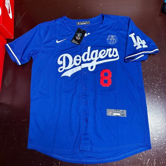 Nike | Shirts | Nike Mens Blue Los Angeles Dodgers Bryant 24 Short